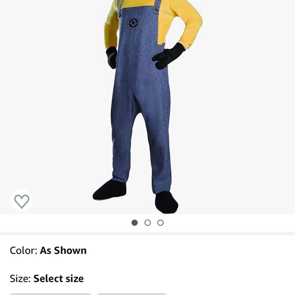 Despicable Me Minion Jumpsuit Halloween costume - Picture 8 of 9